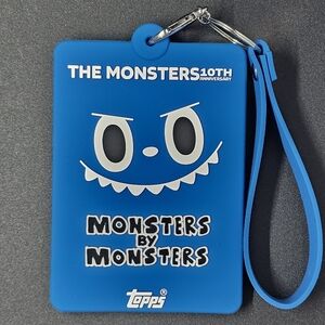 TOPPS CHROME SILICONE CASE HOLDER KEYCHAIN RING WITH CARD